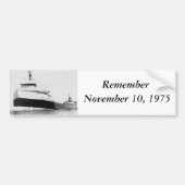 De Edmund Fitzgerald Bumpersticker (Voorkant)