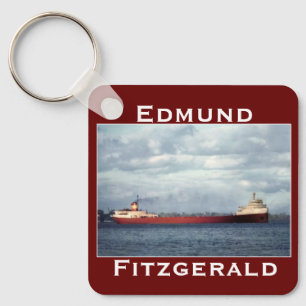De Edmund Fitzgerald op de St. Clair Sleutelhanger