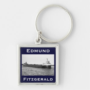 De Edmund Fitzgerald op de St. Clair Sleutelhanger