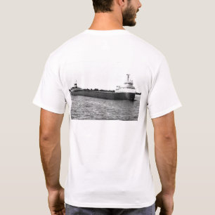 De Edmund Fitzgerald op de St. Clair T-shirt