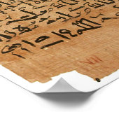 De Edwin Smith Papyrus Poster (Hoek)