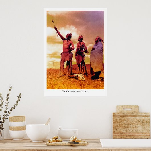 De eed poster (Keuken)