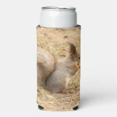 De eekhoorn eet een moerfoto (Seltzer Voorkant)