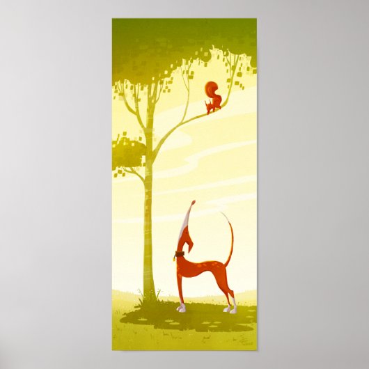 De eekhoorn poster (Voorkant)