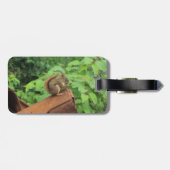 De Eekhoorn van Camo Bagagelabel (Achterkant horizontaal)