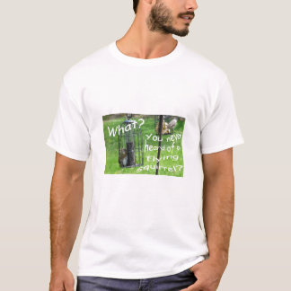 De eekhoorn van de Vogelvoeder T-shirt