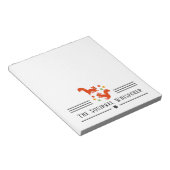 De eekhoorn Whisperer Notitieblok (Schuin)