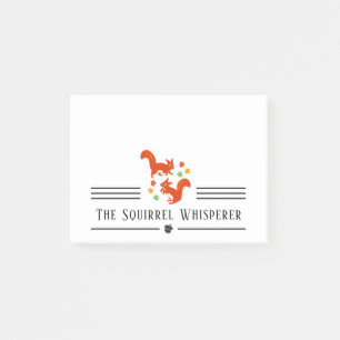 De eekhoorn Whisperer Post-it® Notes