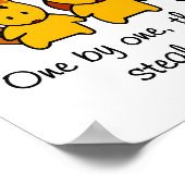 De eekhoorns stelen mijn gezondheid poster (Hoek)