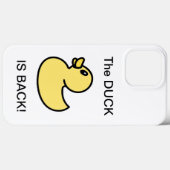 De eend is terug Case-Mate iPhone case (Achterkant (horizontaal))