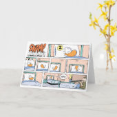 De Eend van het moeras wordt goed spoedig Kaart (Gele Bloem)