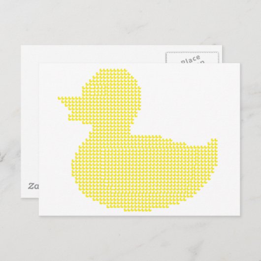 De eenden briefkaart (Voorkant / Achterkant)