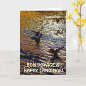 De EENDEN die van de WILDE EEND het Wenskaart van Kaart (Gele Bloem)