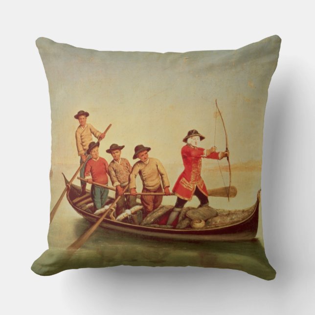 De Eendenjacht Kussen (Voorkant)