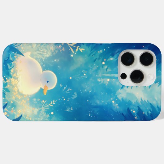 De eendje vredige terugtocht Case-Mate iPhone case (Achterkant (horizontaal))