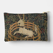 De eenhoorn in gevangenschap, middeleeuws tapijt etui (Achterkant)