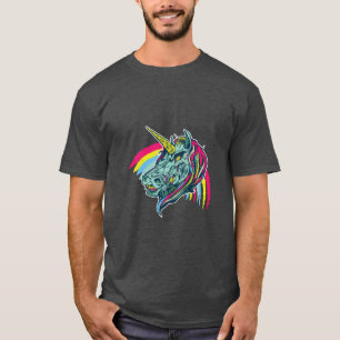 De Eenhoorn van de zombie T-shirt