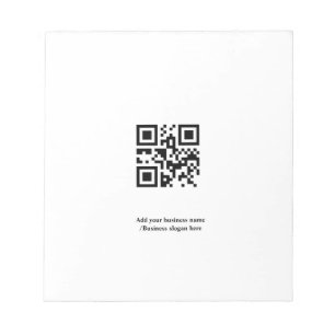 De eenvoudige douaneQR code voegt u toe noemt Klas Notitieblok