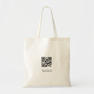 De eenvoudige douaneQR code voegt u toe noemt Klas Tote Bag