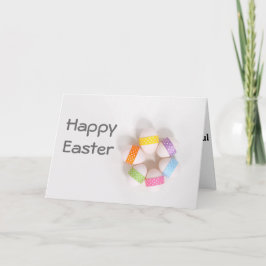 De eenvoudige Kaart van Pasen