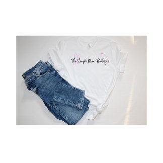 De eenvoudige mam boetiek t-shirt