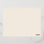 De eenvoudige Tak bewaart de Kaart van de Datum (Achterkant)