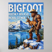 De eenzaamheid van de winter: de houding van een B Poster (Voorkant)