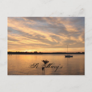 De eenzame Boat, St. Mary's Briefkaart