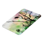 De eenzame Krow Magnet Magneet (Linkerzijde)