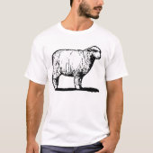 De eenzame schaap t-shirt (Voorkant)