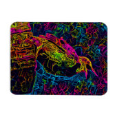 De eenzame vogel 3 magneet (Horizontaal)