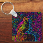 De eenzame vogel 3 sleutelhanger (Voorkant)