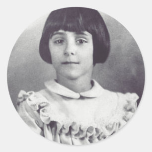 De Eerbiedwaardige Antonietta Meo Ronde Sticker