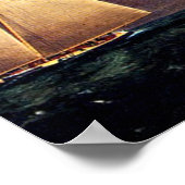 De eerste America's Cup-wedstrijd, 1870 Poster (Hoek)