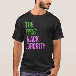 De eerste Black Sorority Black History maand T-shirt