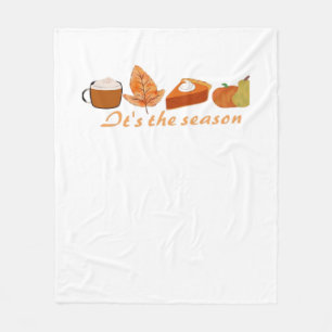 De Eerste Dag Van De Herfst Hallo Herfst Fleece Deken