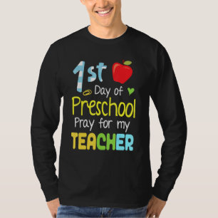 De eerste dag van de preschoolse bevalling voor mi t-shirt