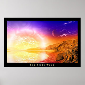 De eerste golf poster