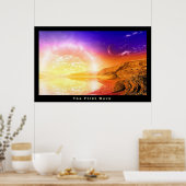 De eerste golf poster (Keuken)