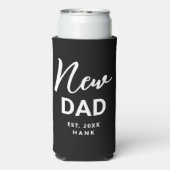 De eerste keer dat een nieuwe vader zich aanpast (Seltzer Achterkant)