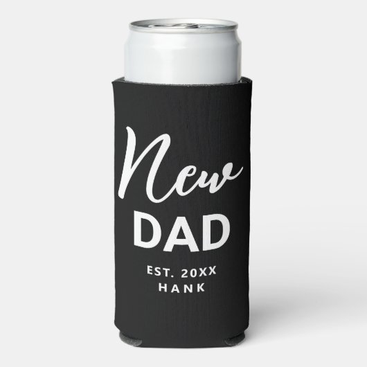 De eerste keer dat een nieuwe vader zich aanpast (Seltzer Achterkant)