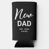 De eerste keer dat een nieuwe vader zich aanpast (Achterkant)