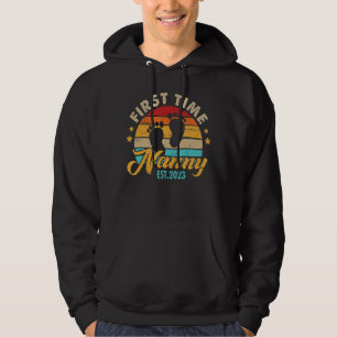 De eerste keer dat Nanny 2023 Moederdag bij mam wo Hoodie