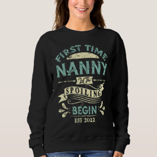 De eerste keer dat Nanny de spoeling laat beginnen Trui
