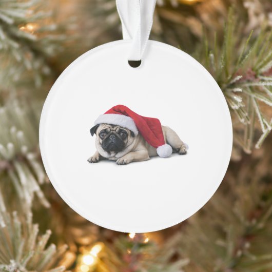 De eerste kerst van Pug Ornament (Boom)