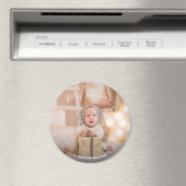 De eerste kerstfeestdag voor baby's magneet (Insitu (Vaatwasser))