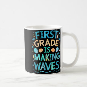 De eerste klas maakt golven terug naar school Kind Koffiemok