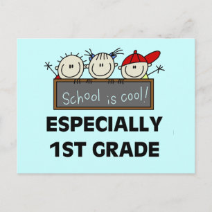 De eerste klas van de school is Cool Tshirts en Gi Briefkaart