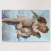 De eerste kus, Amor en Psyche, Bouguereau Legpuzzel (Horizontaal)