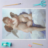 De eerste kus, Amor en Psyche, Bouguereau Tissuepapier (Craft)